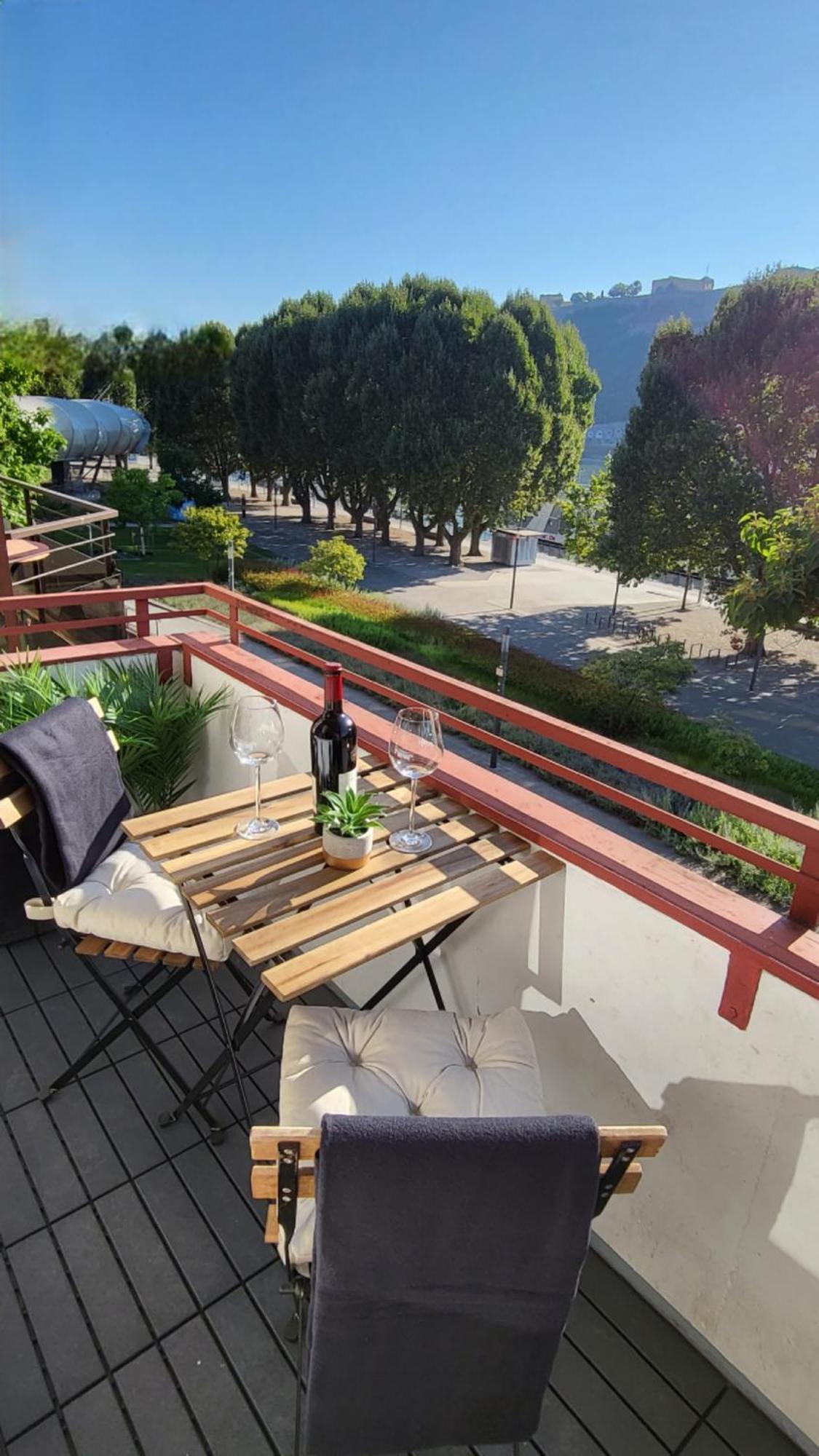 Apartment Mit Balkon Am Rhein Koblenz  Ngoại thất bức ảnh